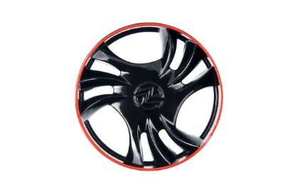Cyclone Rims Black/Red Ring Set - Small Front/Large Rear
